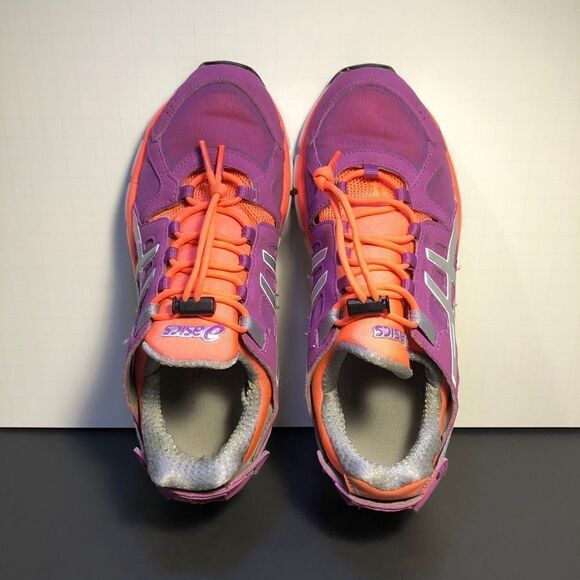 Womens ASICS Gel Synthesis Purple Training Shoes / Size 7 - Picture 8 of 10